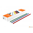 Grzbiety do bindowania DOTTS 19 mm zielone, opakowanie 100 szt