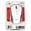 Art AM-92C mysz optyczna | bezprzewodowo | USB | white