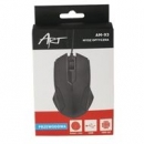 Art AM-93 mysz optyczna | przewodowo | USB | black