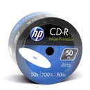 HP CD-R | 700MB | x52 | cake/ 50 WHITE FF InkJet Printable