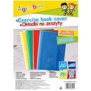 Ok�adka na zeszyt GIMBOO, krystaliczna, A4, 150mikr., mix kolor&oacute;w