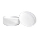 Talerz plastikowy OFFICE PRODUCTS, �r. 22cm, 100 szt., bia�y