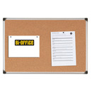 Tablica korkowa BI-OFFICE, 180x120cm, rama aluminiowa