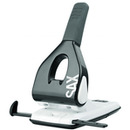 Dziurkacz SAXDesign 618 paperbox, dziurkuje do 65 kartek, czarny