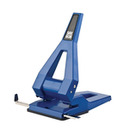 Dziurkacz SAX608, dziurkuje do 63 kartek, niebieski