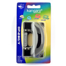 Dziurkacz KANGARO DP-280Y, dziurkuje do 11 kartek, blister, czarny