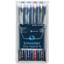 Pi&oacute;ro kulkowe Schneider ONE Hybrid N 0, 5 mm, w etui 4 szt., miks kolor&oacute;w
