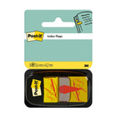 Zak�adki indeksuj�ce POST-IT&reg; z nadrukiem &bdquo;r�ka+o�&oacute;wek&rdquo; (680-31), PP, 25, 4x43, 2mm, 50 kart