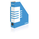 Pojemnik na dokumenty DONAU, karton, �ci�ty, A4/80mm, niebieski