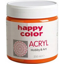 Farba akrylowa 250ml pomara�czowa HA 7370 0250-4 Happy Color