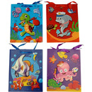 Torebka prezentowa 26x32x10cm dzieci�ca rybki ROZETTE