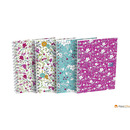 Ko�onotatnik A6 50 kartek kratka Floral Oxford 400094826