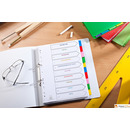 Przekładki kartonowe A4+ MYLAR 1-12 kolor 100204983 OXFORD