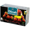 Herbata DILMAH MANGO z TRUSKAWK (20 saszetek) czarna