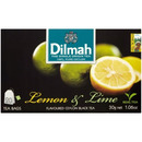 Herbata DILMAH (20 torebek) czarna z aromatem Cytryna & Limonka