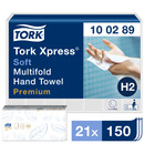 Tork Xpress® - Miękki ręcznik w składce trójpanelowej - Premium