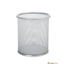 Kubek na d�ugopisy DOTTS siatka srebrny 98x91mm (wys.x�r.)