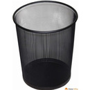 Kosz biurowy DOTTS 19L siatka czarny 295x240x343mm