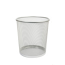 Kosz biurowy DOTTS 19L siatka srebrny 295x240x343mm