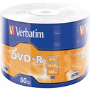 Verbatim DVD-R | 4.7GB | x16 | wrap 50szt | Matt Silver | AZO