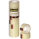 Tama biurowa SCOTCH® (550), 19mm, 10m, w folii, 8szt., transparentna