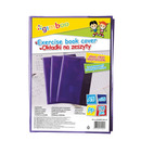 Ok�adka na zeszyt GIMBOO, krystaliczna, A5, 150mikr., fioletowa