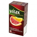 Vitax Inspirations Grejpfrut and Pomarańcza Herbata owocowo-ziołowa 40 g (20 torebek)