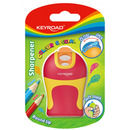 Temper&oacute;wka KEYROAD Colour Special Soft Touch, plastikowa, podw&oacute;jna, ostrzenie zaokr�glone, blister, mix kolor&oacute;w