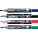 Zestaw marker&oacute;w sucho�cieralnych z elastyczn� ko�c&oacute;wk� MWL5SBF-ST4ABCDPL PENTEL