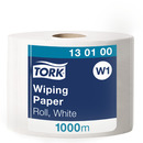 Tork - Czy�ciwo papierowe w du�ej roli do zwyk�ych zabrudze�, 1-warstwowe, advanced - Bia�e