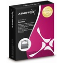 Ta¶ma Asarto do Brother R651N | TZE651 | black/YL | 24mm*8m